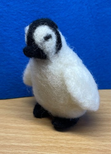 Baby pinguin handgefilzt - pinguin,