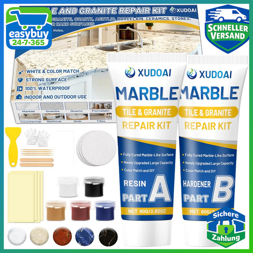 Marmor granit reparaturset - marmor,
