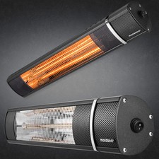 B-Ware Infrarot Wandheizung 2000W schwarz