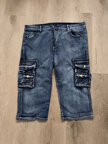 Herren jeans hose - 3/4,