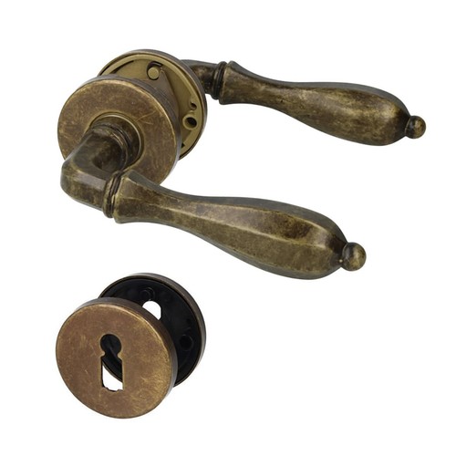 Türdrücker messing antik - messing,