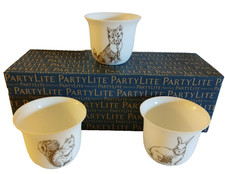 PartyLite Teelichthalter Trio Waldtiere P92845 OVP