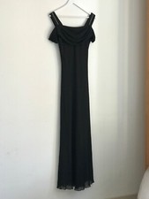 Damen Chiffon Pailletten Abendkleid Maxikleid Brautjungfern Ballkleider Hochzeit