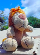 NICI LÖWE LION STERNZEICHEN STOFF PLÜSCH TIER SCHLÜSSEL ANHÄNGER LIEBE GESCHENK