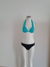 Lascana Bügel BH Push Up Mix-Kini Bikini Bandeau Top zum Binden S 36 A Neu