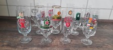 14 Biergläser DDR Biertulpen Andenkengläser usw 16 cm