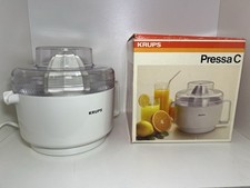 Vintage Krups Pressa C 252 Zitrusentsafter Presse Entsafter Retro OVP