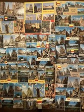 AK Münster i.W. Lot farbige