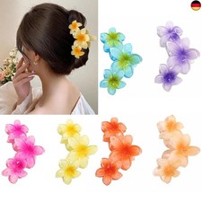 6 Stück Blume Haarklammer
