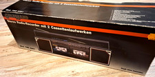 stereo-radio cassette, recorder, 2 Cassettenlaufwerke, OVP