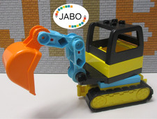 ( J11 / 16  ) LEGO Duplo kleiner Bagger Baustelle