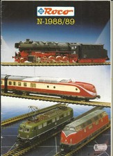 Katalog Roco N 1988/89 Modelleisenbahn + Zubehör in N 1:160