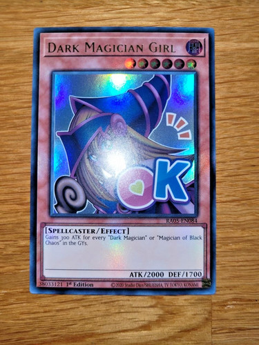 Dark magician girl - ultra, rare