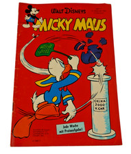 Micky Maus Heft 1960 Nr 7 Ehapa mit Sammelbild ohne Gutschein Sammlerzustand