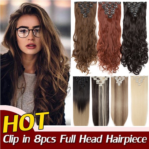 Full head haarteile lang - head,
