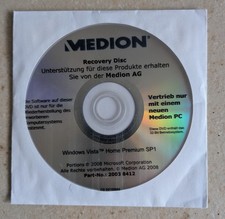 Medion Recovery Disc Microsoft