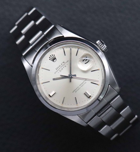 Rolex date 1500 silver dial - silver,