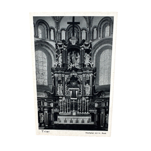 Postkarte trier hochaltar - ak,