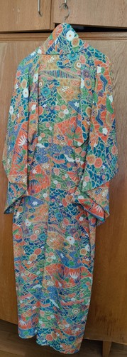 Japanischer kimono seide - japanischer,