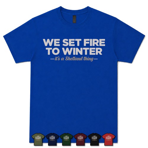 Set fire winter - set, to