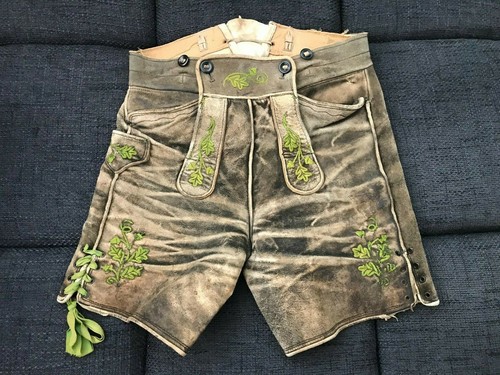Schöne alte lederhose nr - lederhose,