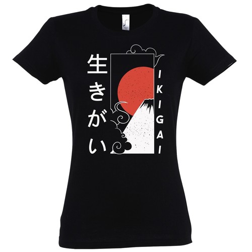 Damen shirt ikigai - t-shirt, japan