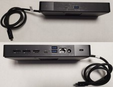 Dell WD19TBS Thunderbolt USB-C Dock, Dockingstation Auswahl mit o. ohne Netzteil