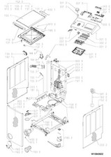 Gerätedeckel Deckel Toplader