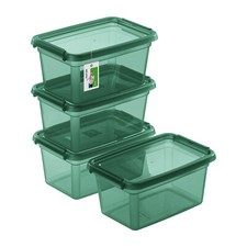 4x Container mit Deckel 4.5L