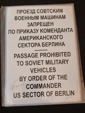 BLECHSCHILD  - METALLSCHILD