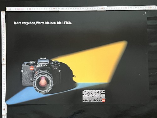 Original leica werbeschild - original,