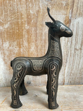 Vintage Metall Intarsien