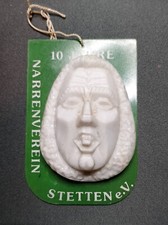 Original Fasnet Maske - Fasching Mäskle - Anhänger  Narrenverein Stetten e.V.
