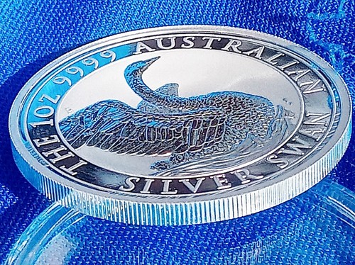 Silber perth mint - oz, schwan