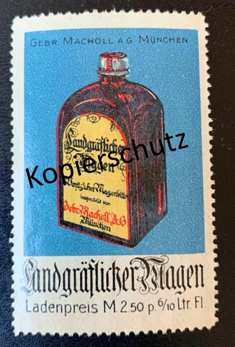 Werbemarke landgräflicher - -, "landgräflicher
