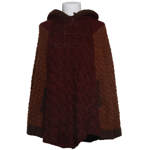 Zara knit poncho größe m - größe:,