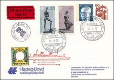 MS EUROPA Hapag Lloyd via Charlotte Amalie St Thomas Virgin Islands Ganzsache