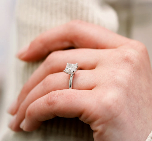 Princess cut diamant damen - princess,