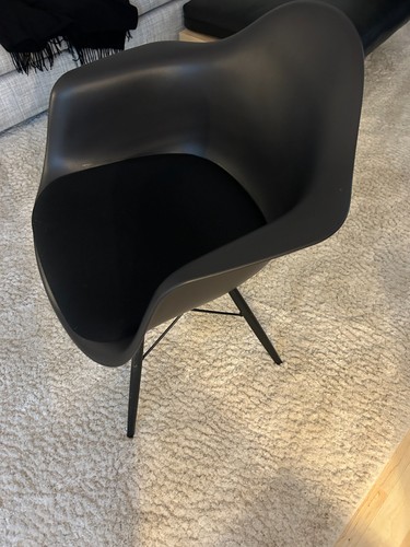 Eames plastic armchair - plastic, daw