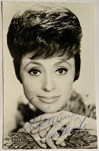 Caterina valente signiert - valente,