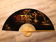 Deko Fächer Wandschmuck groß