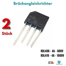 2 Stück  KBL406 600V KBL410