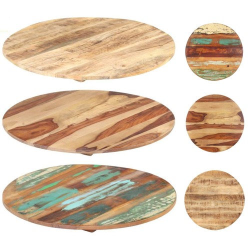Holz tischplatte rund - holz,