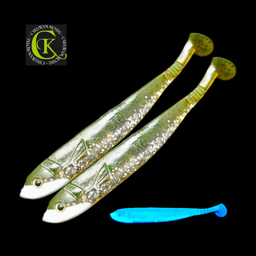Gummifisch 13cm shad uv - gummifisch,