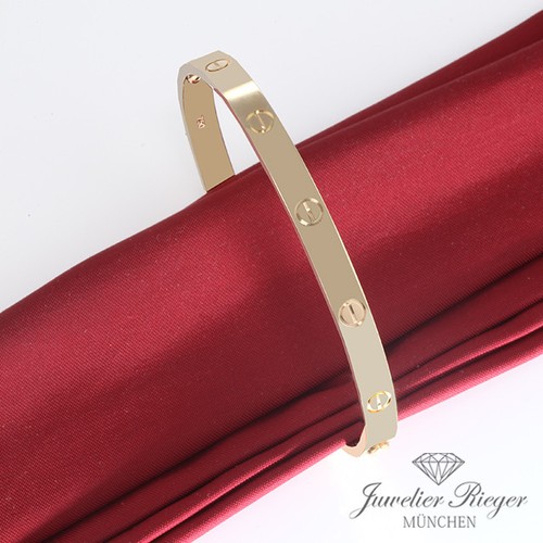 Cartier armreif love - love, gelbgold