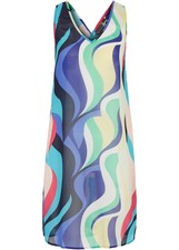 Chiffon Strandkleid Gr. 40