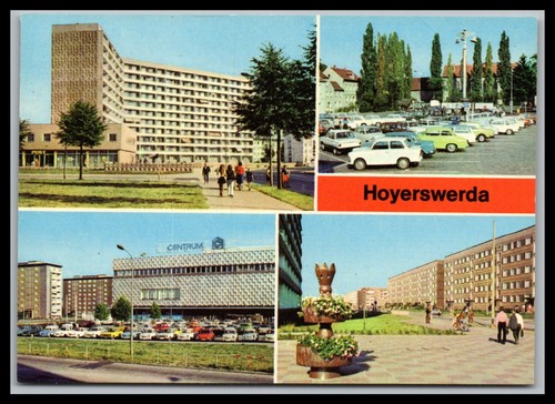 Ansichtskarte hoyerswerda - ansichtskarte, /