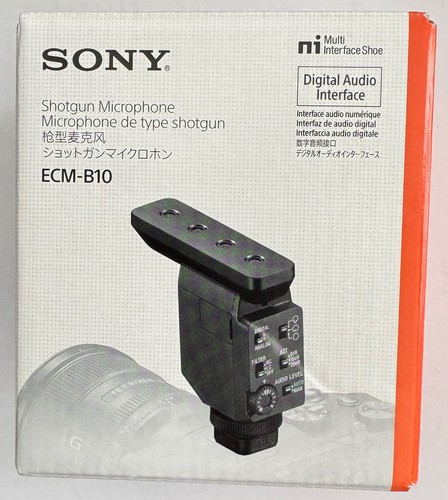 Sony ecm b10 shotgun - ecm-b10,