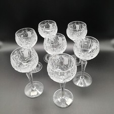 7 Weingläser Kristall Römer