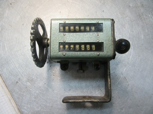 Mechanisches zählwerk otto - zählwerk,